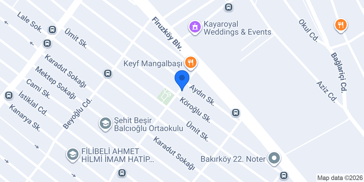 Gülcan Çiçek Bahçesi Avcılar konumu