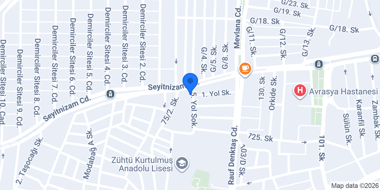 CADDE TEKEL konumu