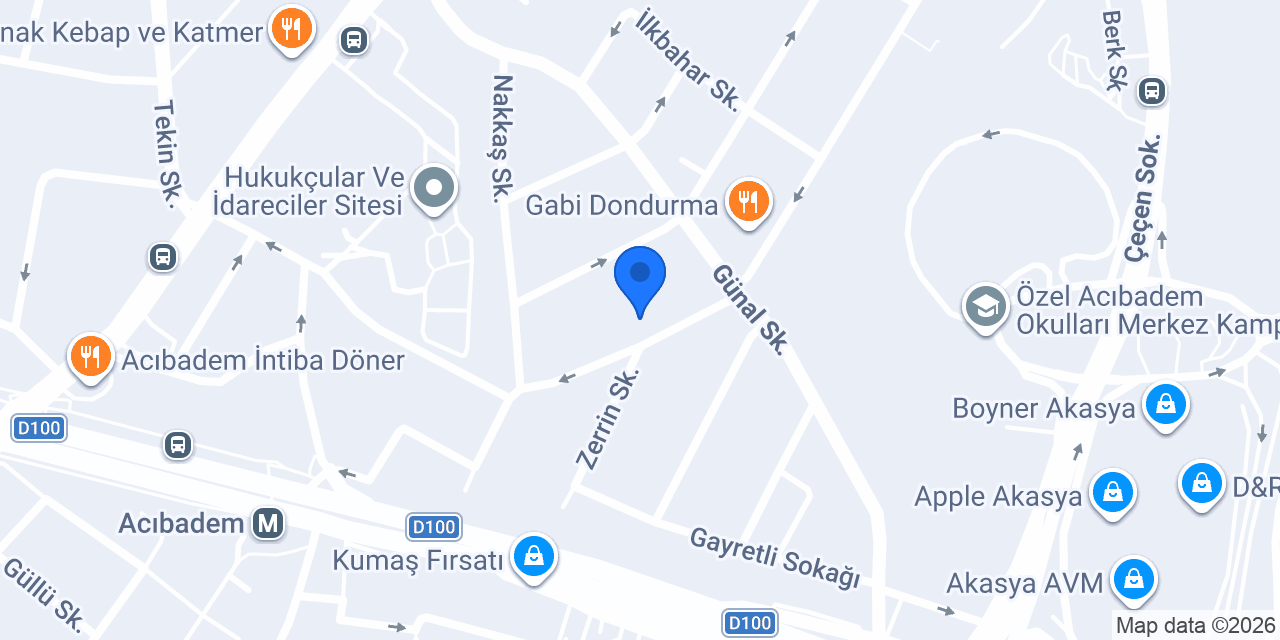 Mithrion İnşaat konumu