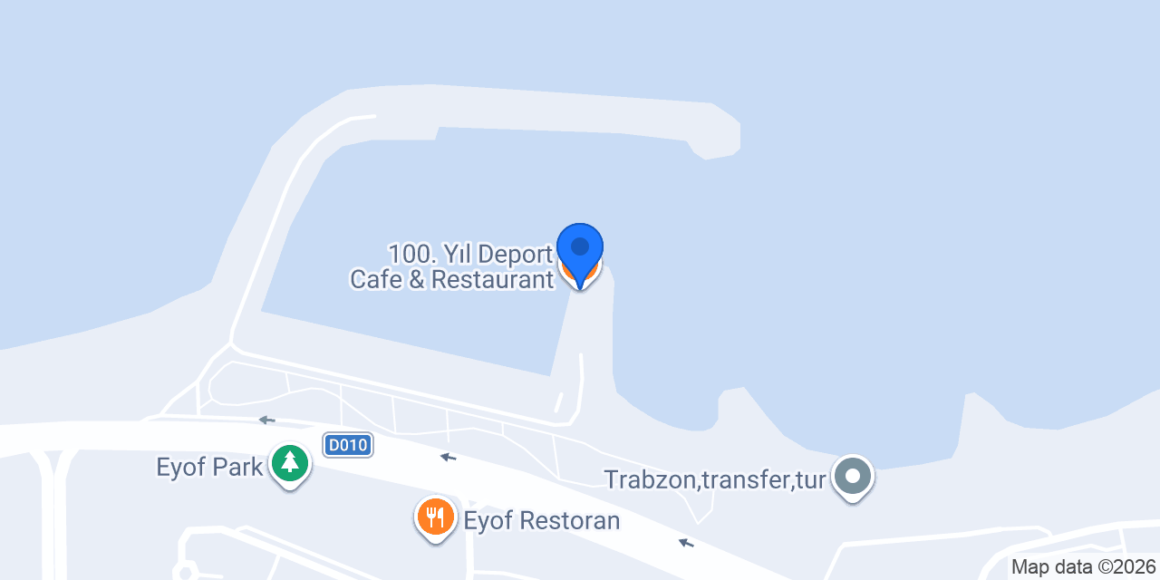 100. Yıl Deport Cafe & Restaurant konumu