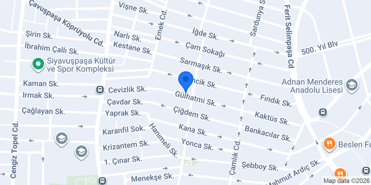 Express Kuru Temizleme konumu