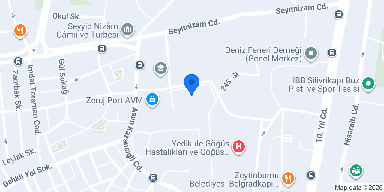 Dr. Öğr. Üyesi Gözde Kurt konumu