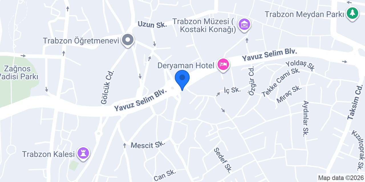 Nova IT Academy Trabzon konumu