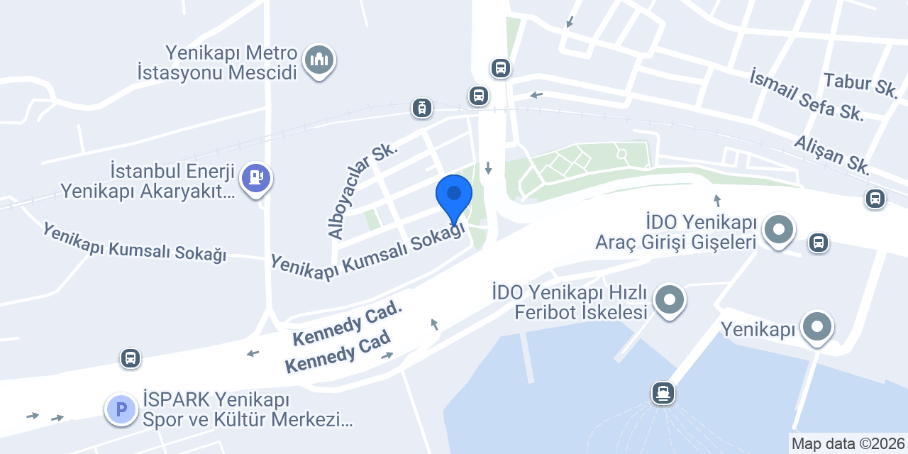 Umut Pansiyon Yenikapı konumu