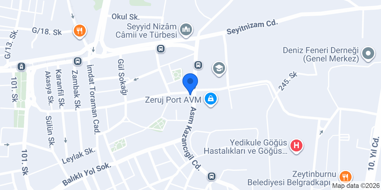 BETÜL TEKSTİL konumu