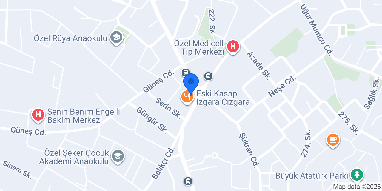 Anıl Börek Salonu konumu