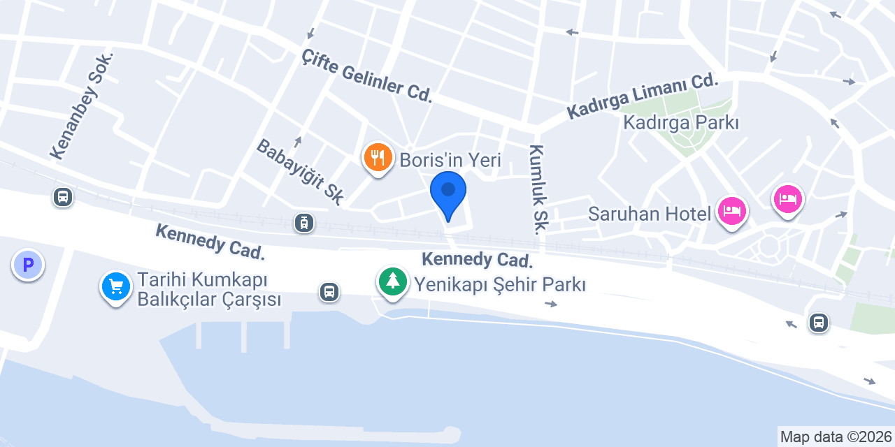 Kumkapı Afrodit Restoran konumu