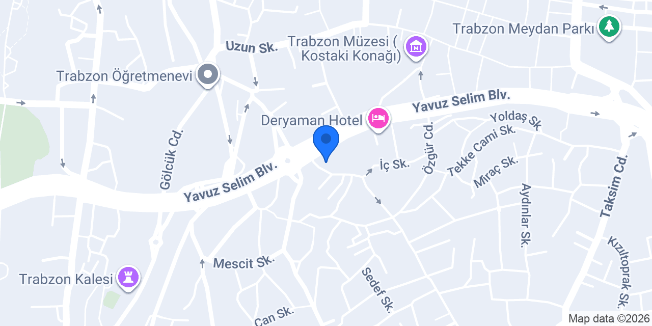 TRABZON DİL OKULU konumu