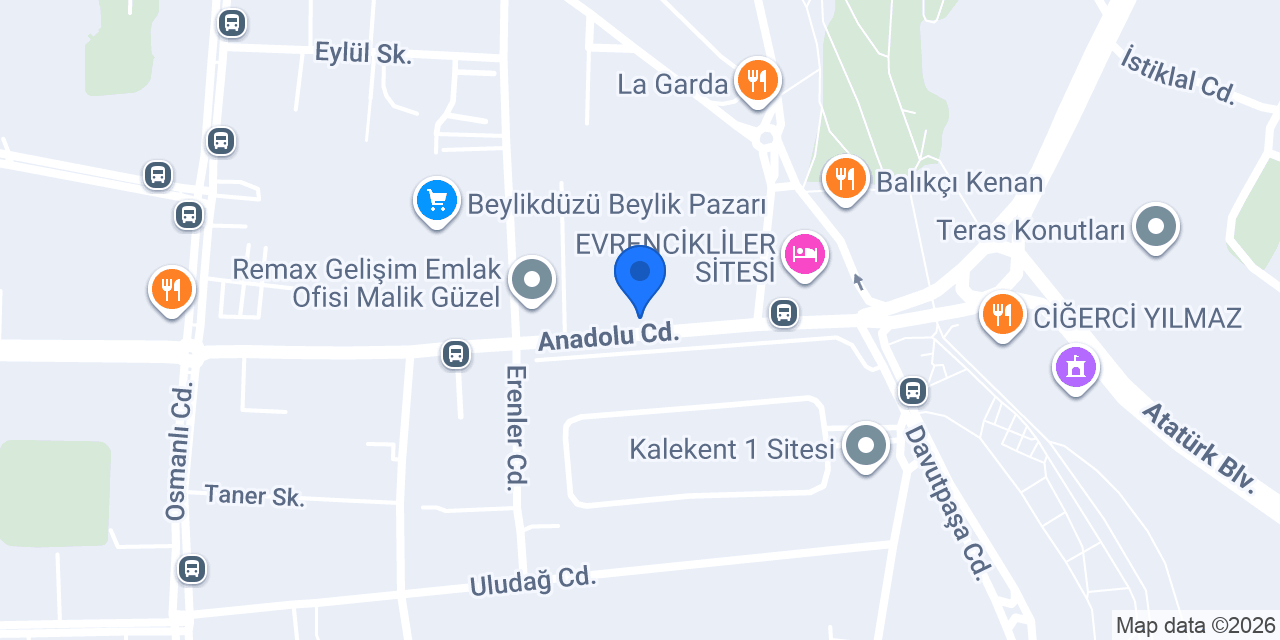 Ekmek Teknesi konumu