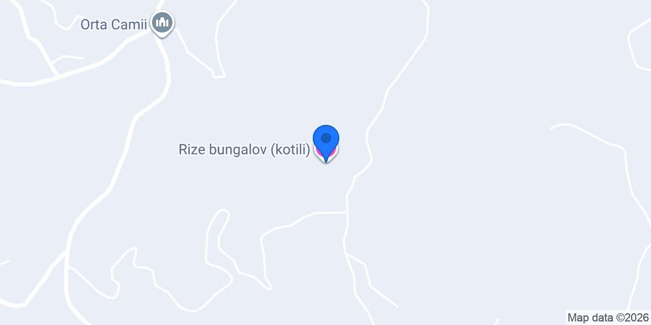 Rize bungalov (kotili) konumu