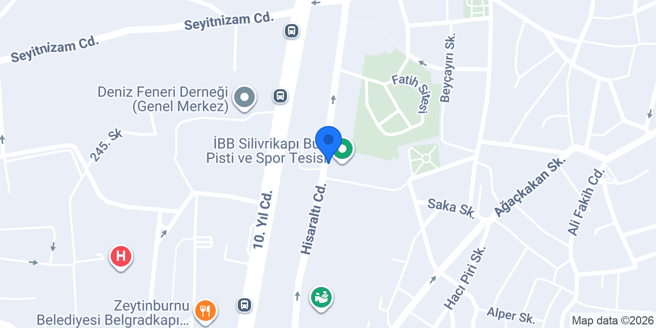 İBB SİLİVRİ KAPI BUZ PİSTİ BELNET ŞUBESİ konumu