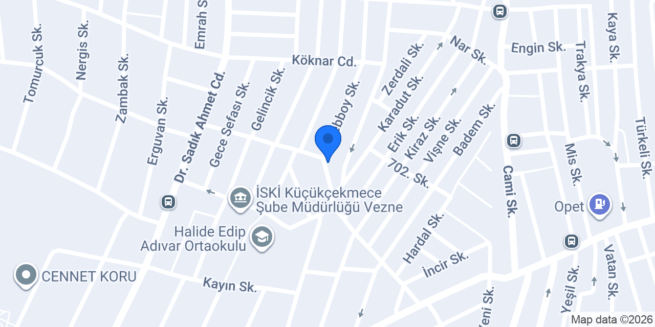 Çelik Su Tesisatı konumu