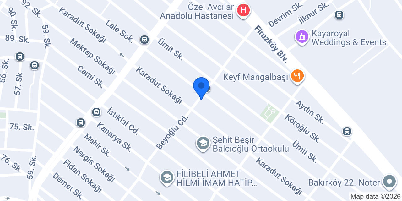 Hediye Sokağı konumu