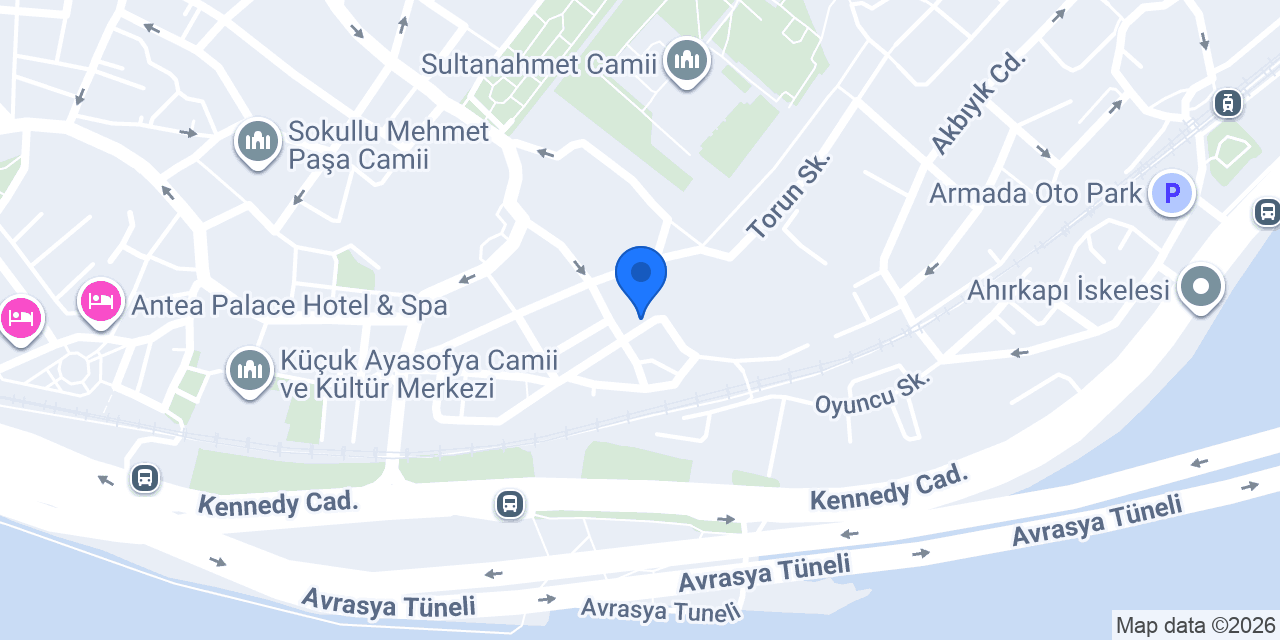 Atam Hotel & Suites konumu