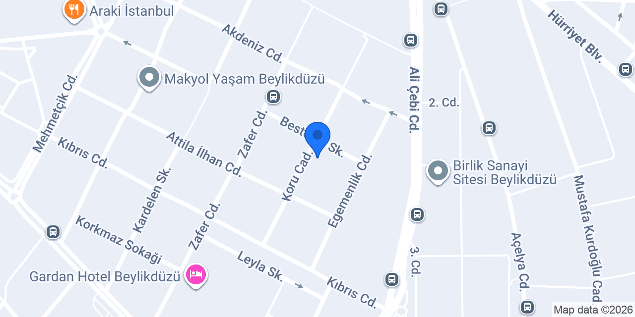 Yumsel Studio konumu