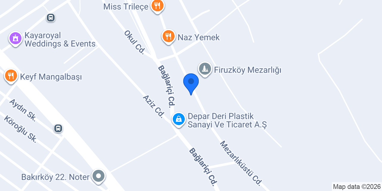 Detay Termoform Makina konumu