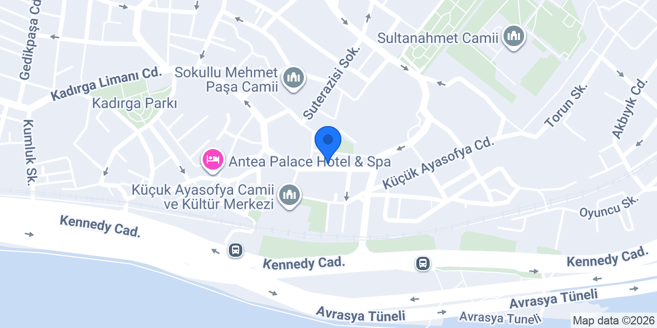 Bram hotel istanbul konumu