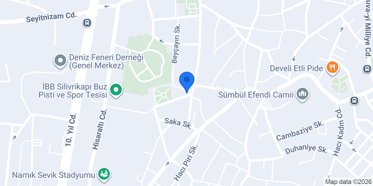 Fatih Silivrikapı Aile Sağlığı Merkezi konumu