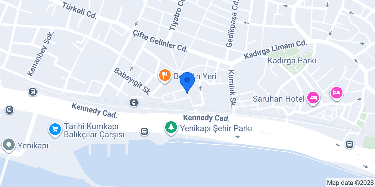 Kumkapı Kırmızı Karides konumu