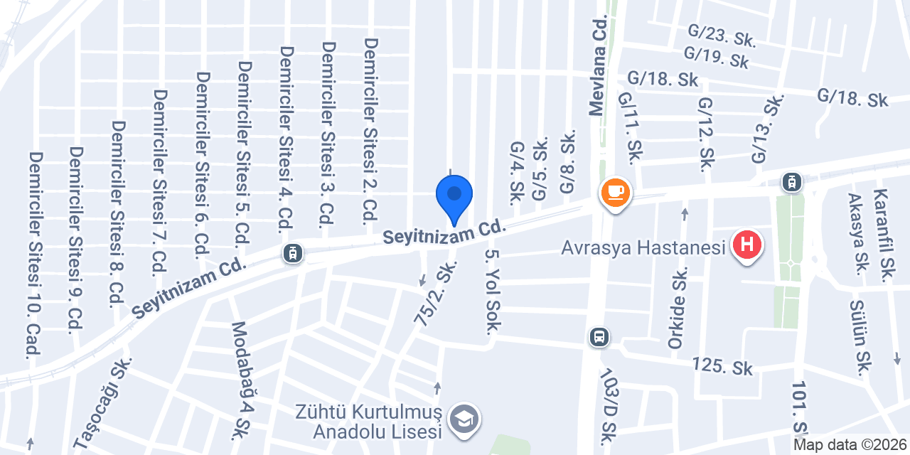 Avşa pasta cafe 2 konumu