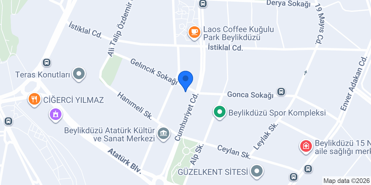 Narin Tekel Market konumu