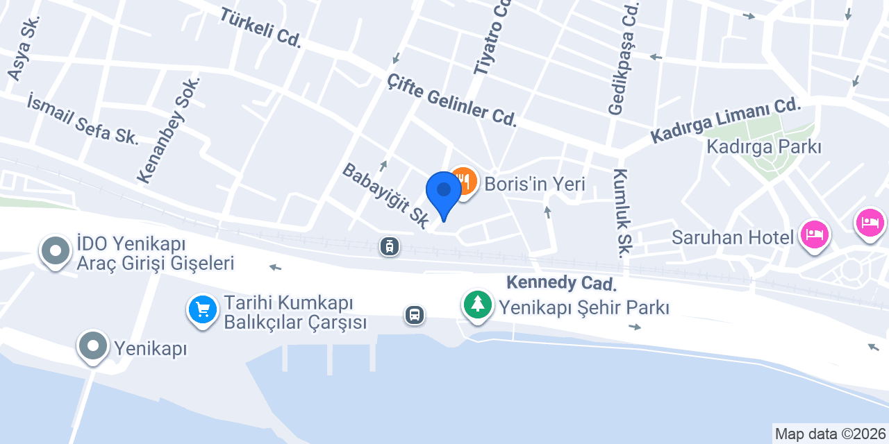 Kuaför Tekin konumu