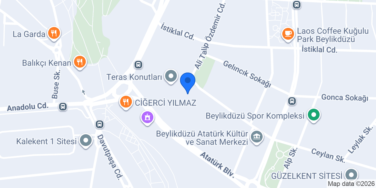 Kültür Cafe konumu