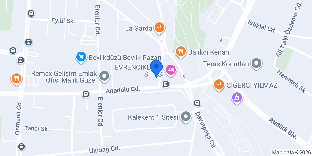 Adanalı Ali Usta konumu