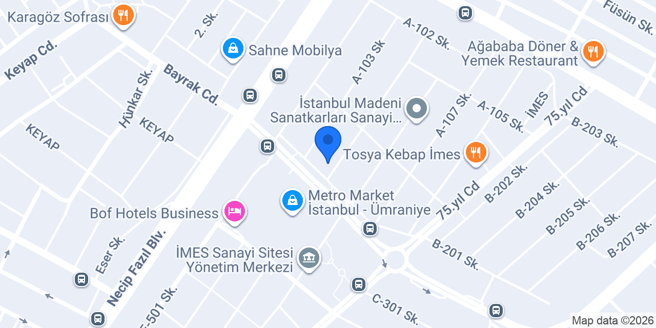 İmes/Dudullu konumu