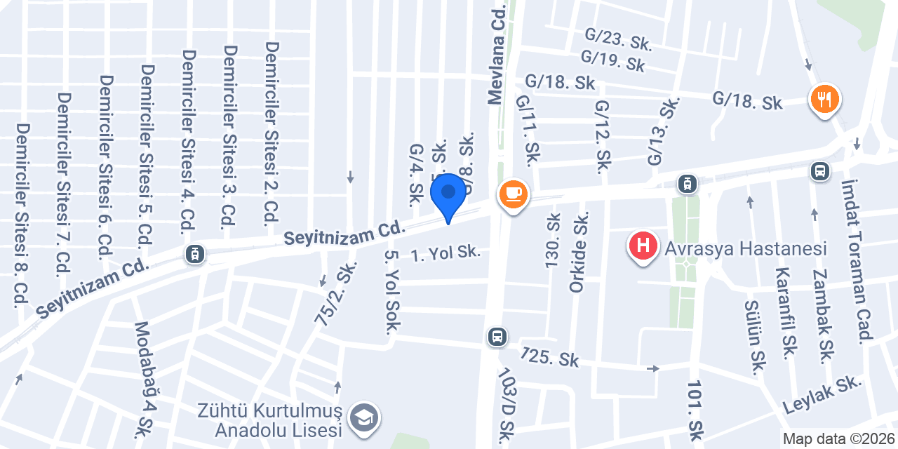 Zeytinburnu Optik 2 konumu