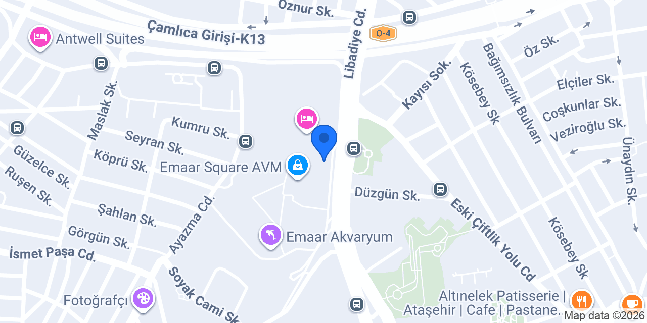 Ist Flats Serviced Apartments-emaar Sq konumu