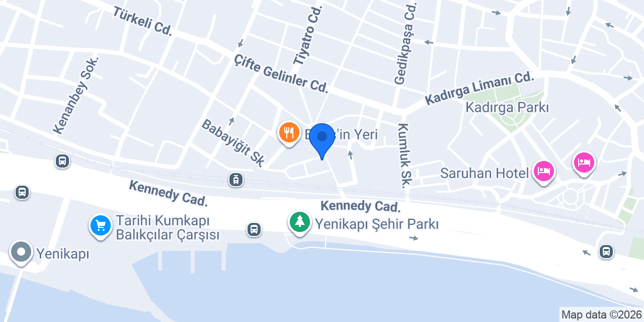 Çapari Restaurant konumu