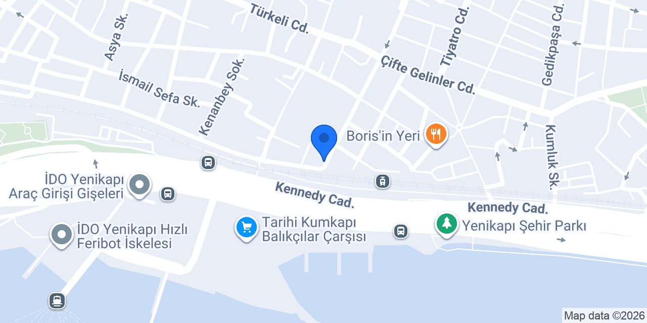 Özyurt Hotel İstanbul konumu