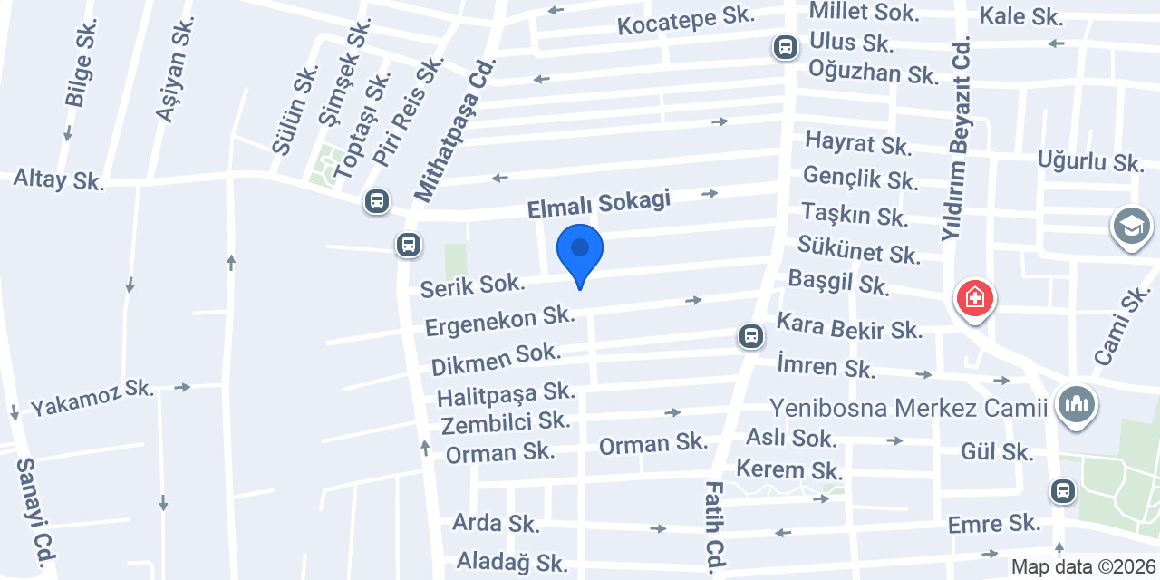 Bana Bi Mobilya konumu
