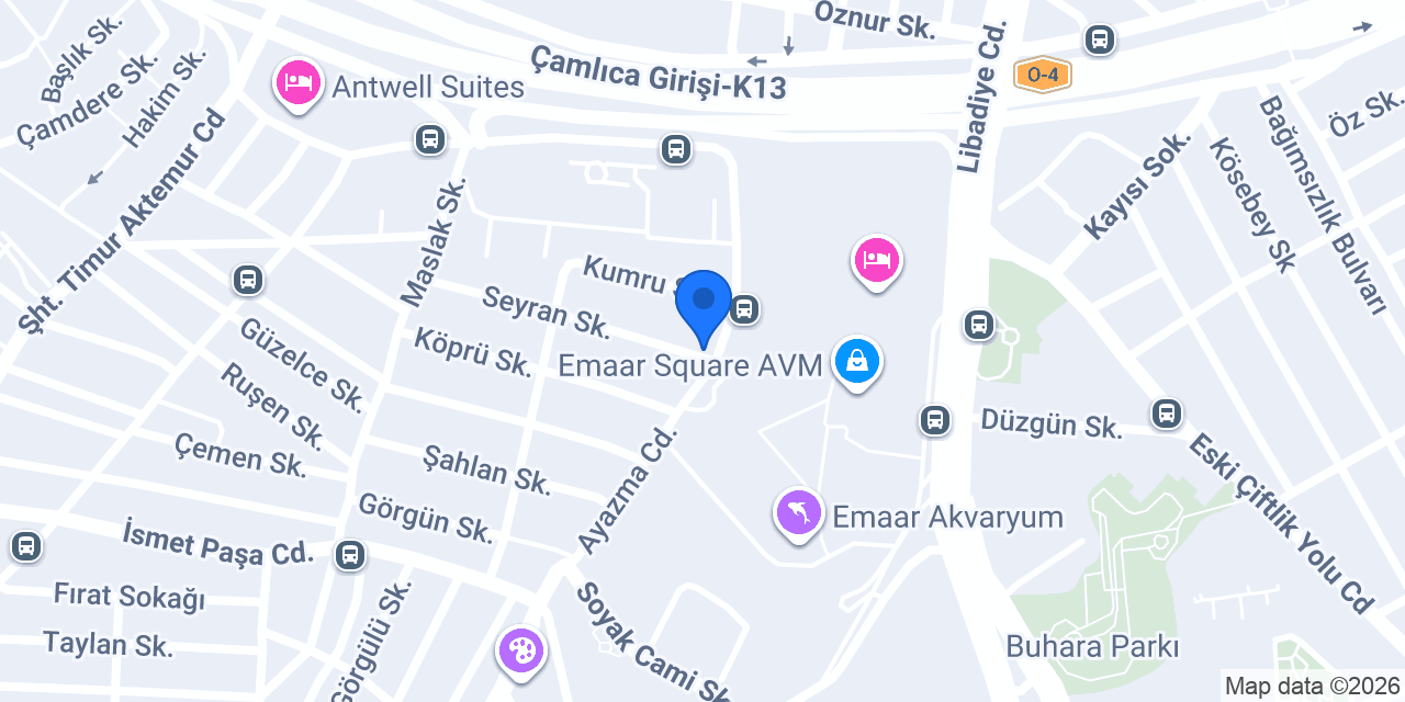 Ekspres Terzi konumu