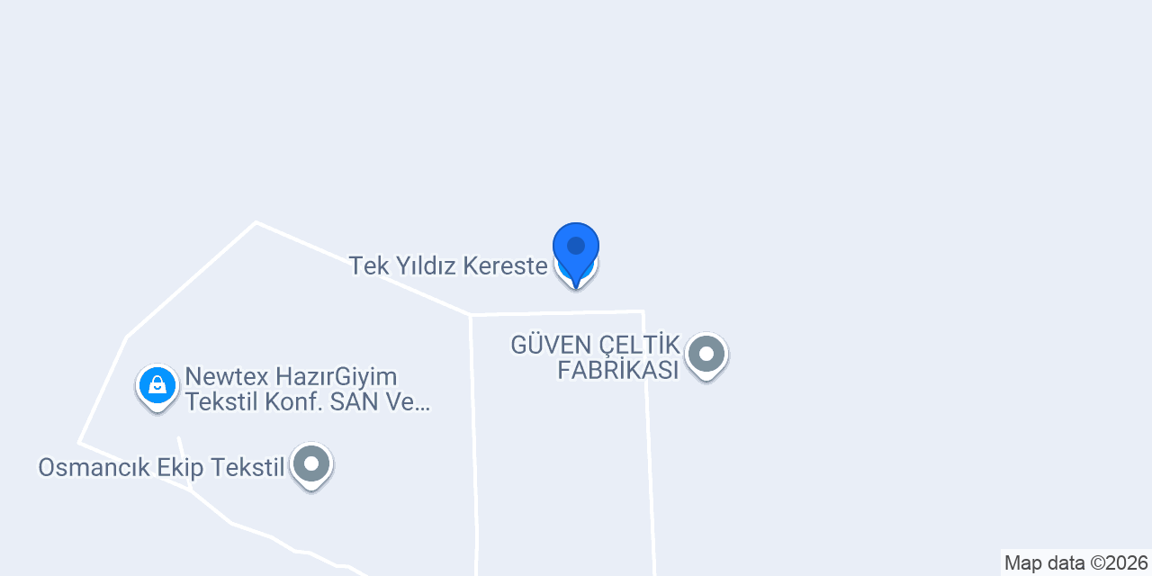 Tek Yıldız Kereste konumu