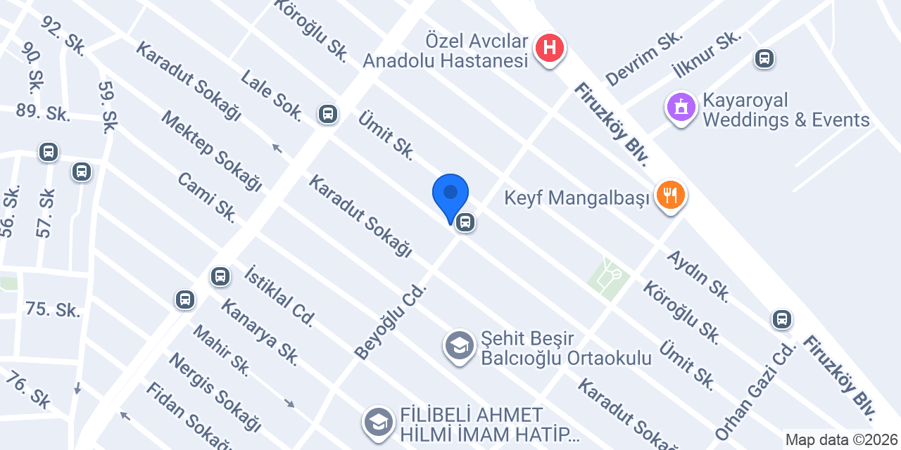 ARKA MARKA DİJİTAL MEDYA AJANSI konumu