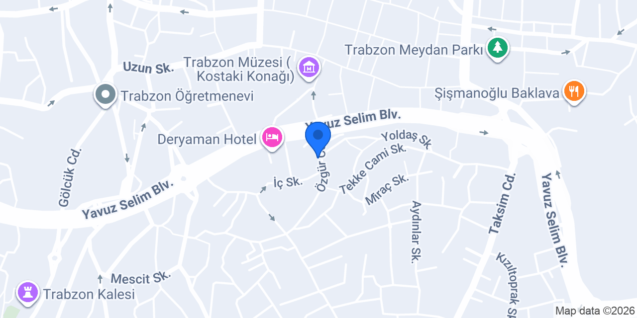 Trabzon Sanatevi konumu