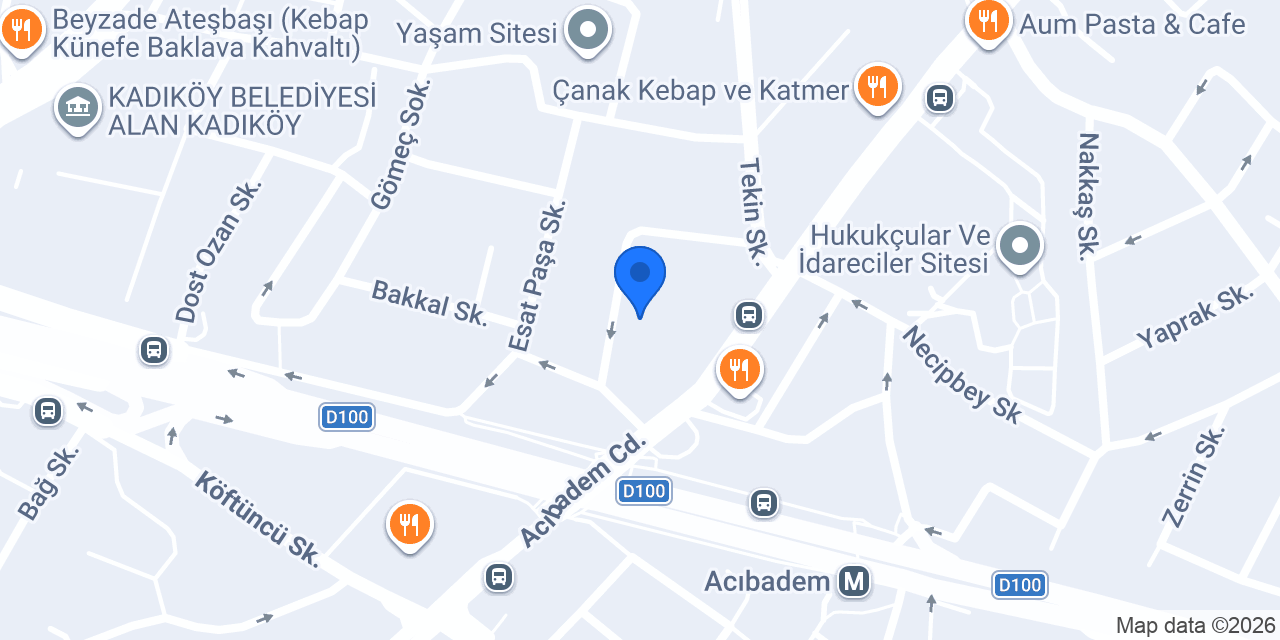 Yöney Tesisat konumu