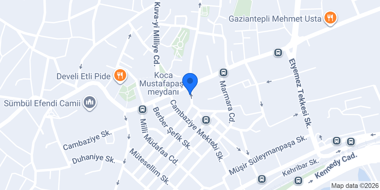 Uzay Yapı Dekorasyon konumu