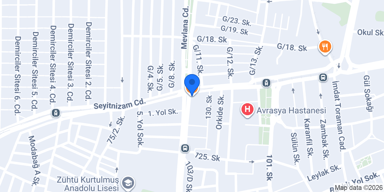 Beak Coffee Roastery & Bakery - Zeytinburnu konumu