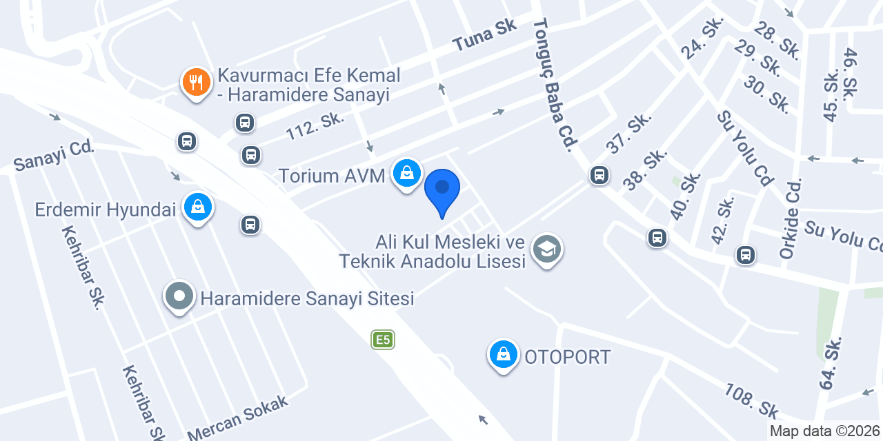 Vision Optik Torium AVM konumu