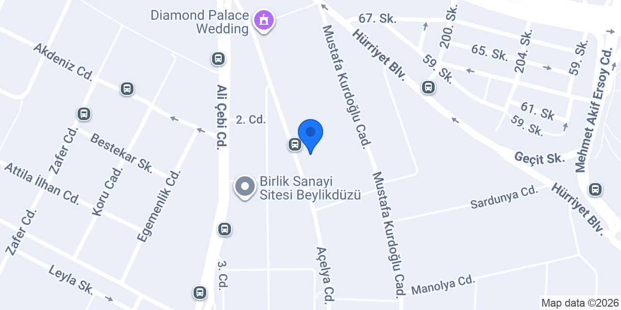 DAĞLI ENDÜSTRİYEL ÜRÜNLER konumu