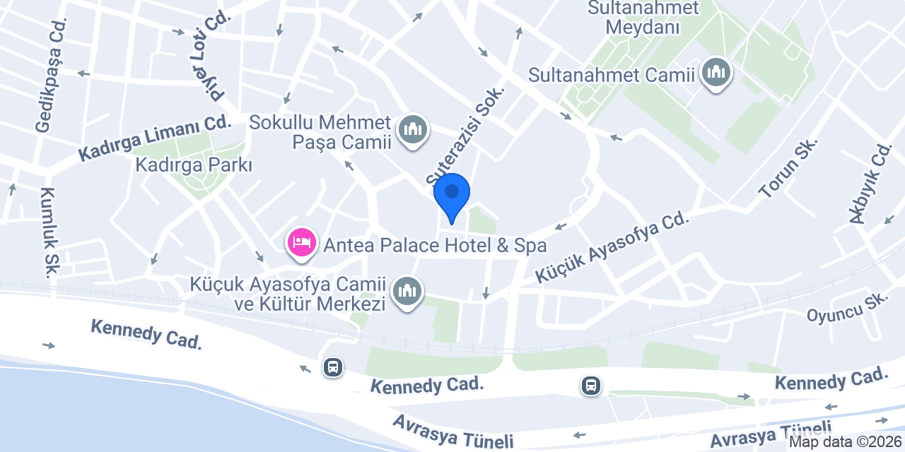 Palladium Apart Hotel konumu