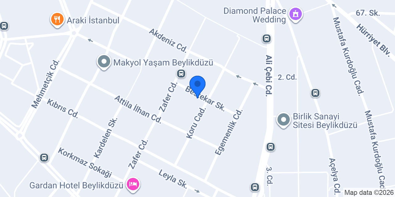 Evrenos Kebap konumu
