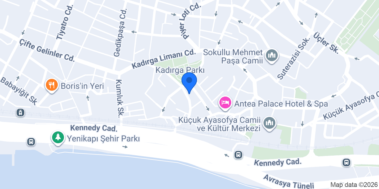 Pembe Hotel konumu
