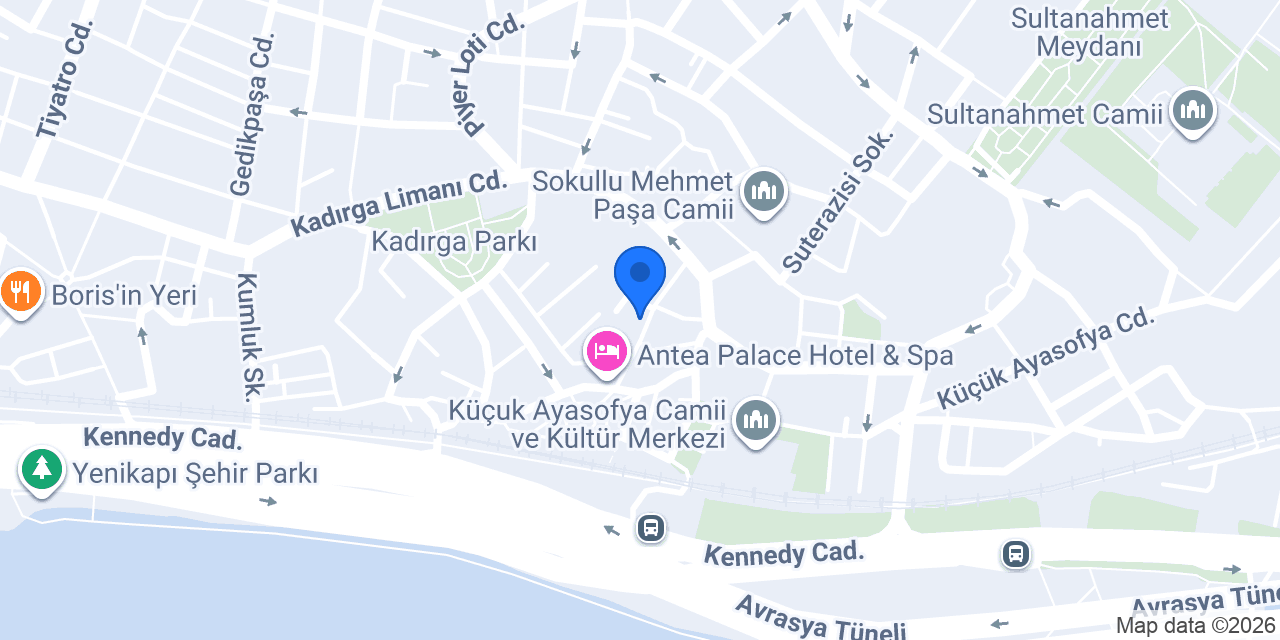 Hotel Sufi konumu
