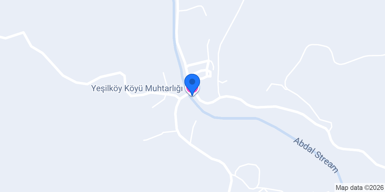 Yeşilköy Köyü Muhtarlığı konumu
