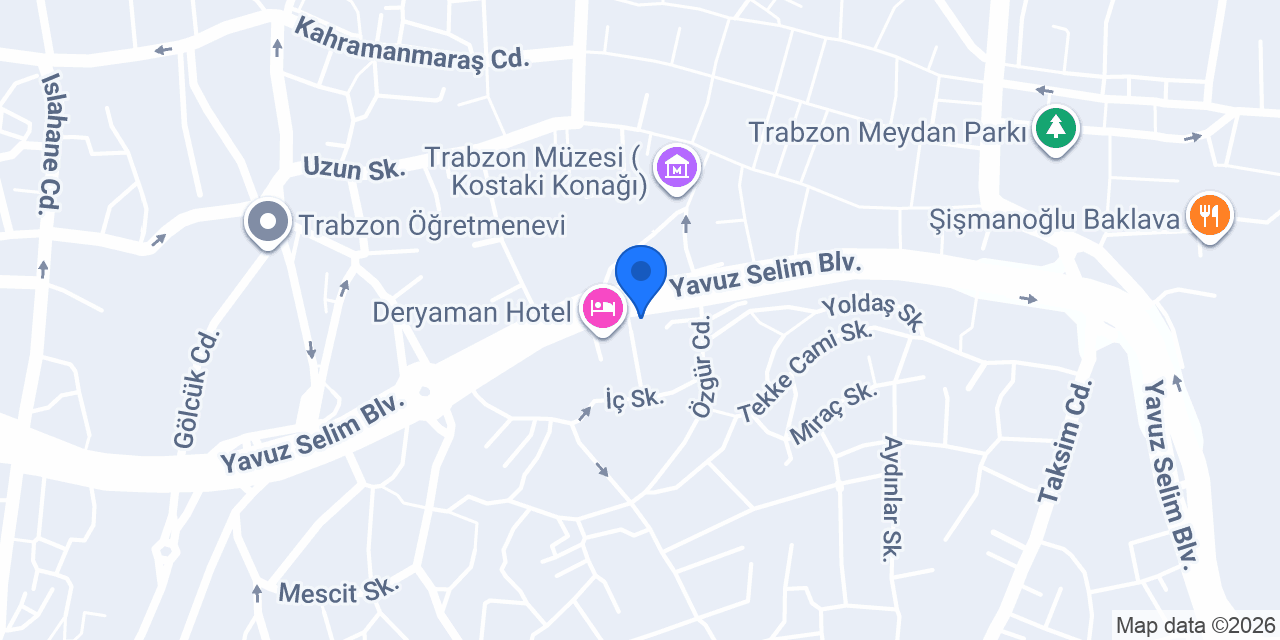 May Yapı Trabzon konumu