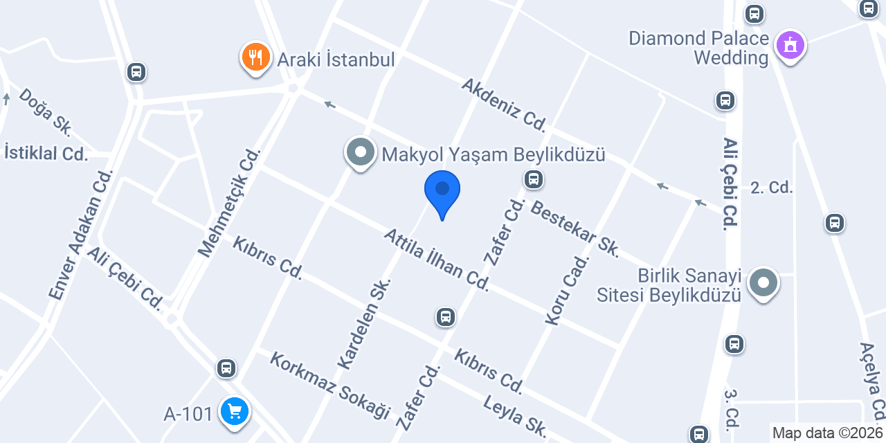 Podolog Hayat Der konumu